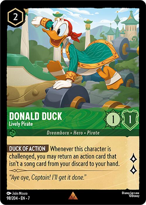 Donald Duck - Lively Pirate (98/204) [Archazia's Island] | Rock City Comics