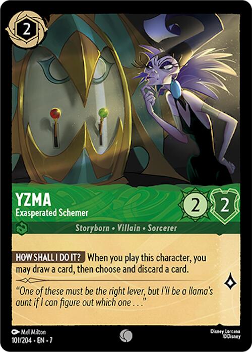 Yzma - Exasperated Schemer (101/204) [Archazia's Island] | Rock City Comics