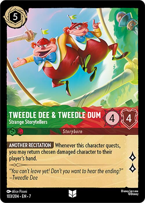 Tweedledee & Tweedledum - Strange Storytellers (103/204) [Archazia's Island] | Rock City Comics