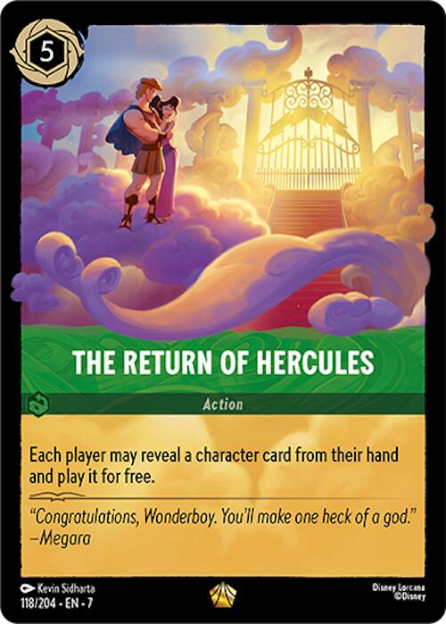 The Return of Hercules (118/204) [Archazia's Island] | Rock City Comics
