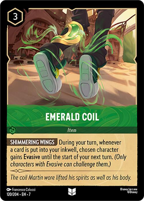 Emerald Coil (120/204) [Archazia's Island] | Rock City Comics