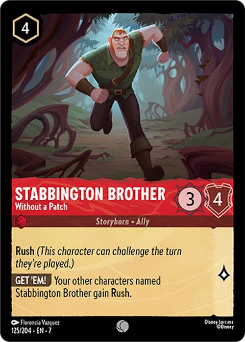 Stabbington Brother - Without a Patch (125/204) [Archazia's Island] | Rock City Comics