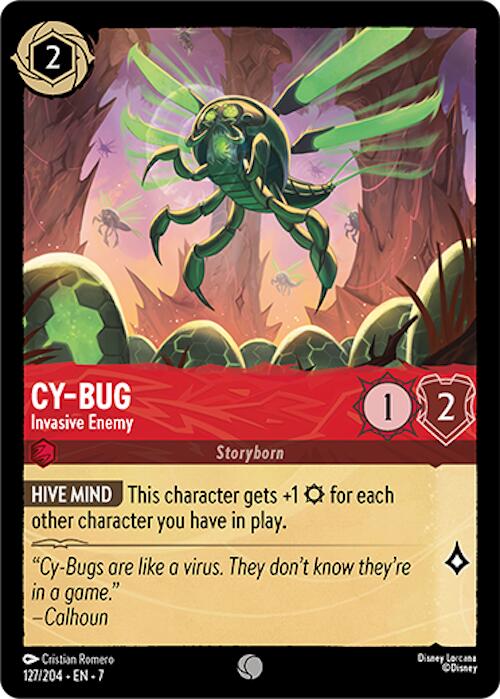 Cy-Bug - Invasive Enemy (127/204) [Archazia's Island] | Rock City Comics