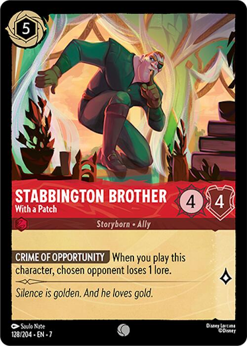 Stabbington Brother - With a Patch (128/204) [Archazia's Island] | Rock City Comics