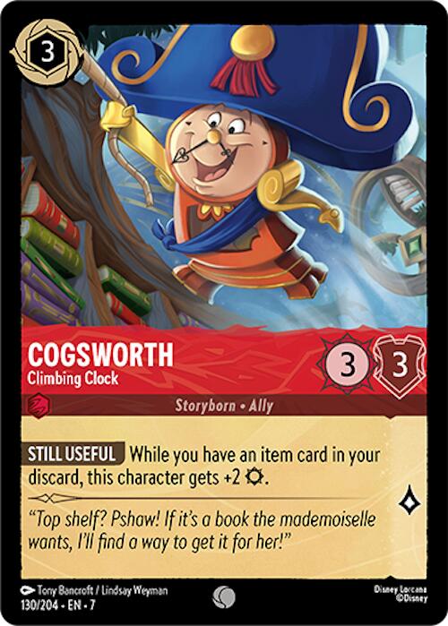 Cogsworth - Climbing Clock (130/204) [Archazia's Island] | Rock City Comics