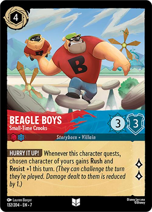 Beagle Boys - Small-Time Crooks (132/204) [Archazia's Island] | Rock City Comics