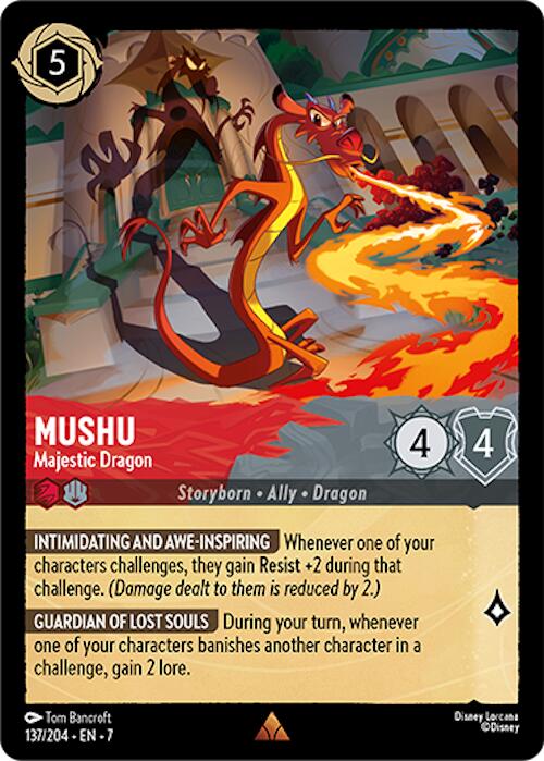 Mushu - Majestic Dragon (137/204) [Archazia's Island] | Rock City Comics