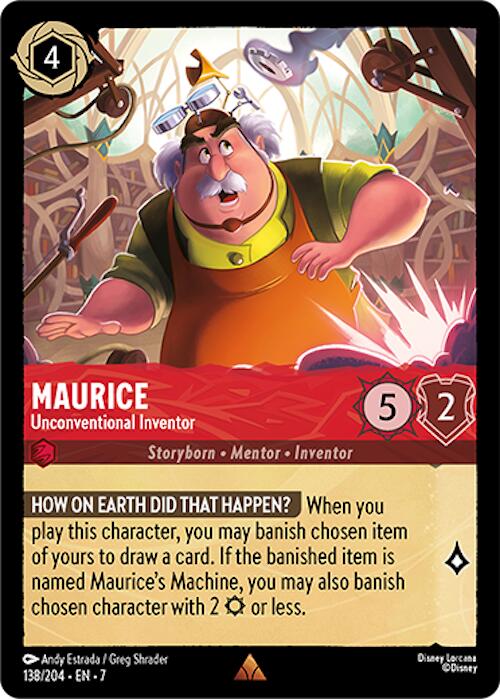 Maurice - Unconventional Inventor (138/204) [Archazia's Island] | Rock City Comics