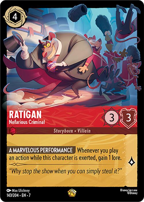 Ratigan - Nefarious Criminal (143/204) [Archazia's Island] | Rock City Comics