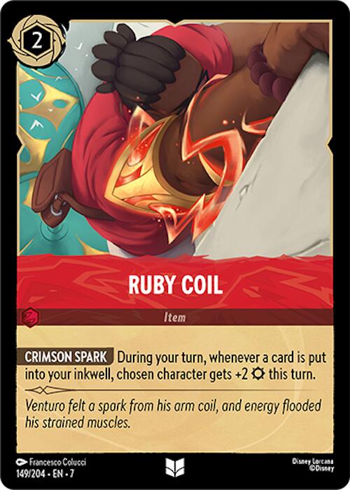 Ruby Coil (149/204) [Archazia's Island] | Rock City Comics