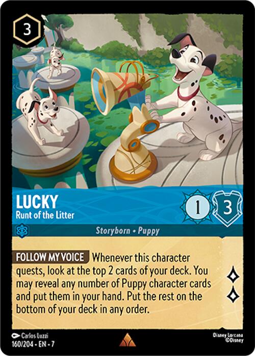 Lucky - Runt of the Litter (160/204) [Archazia's Island] | Rock City Comics