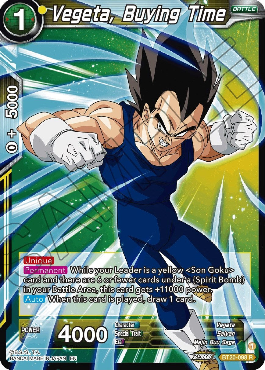 Vegeta, Buying Time (BT20-098) [Power Absorbed] | Rock City Comics