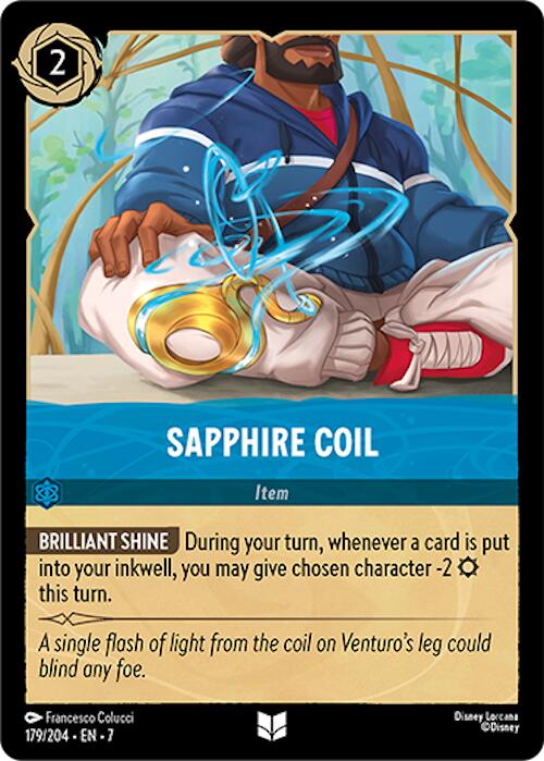 Sapphire Coil (179/204) [Archazia's Island] | Rock City Comics