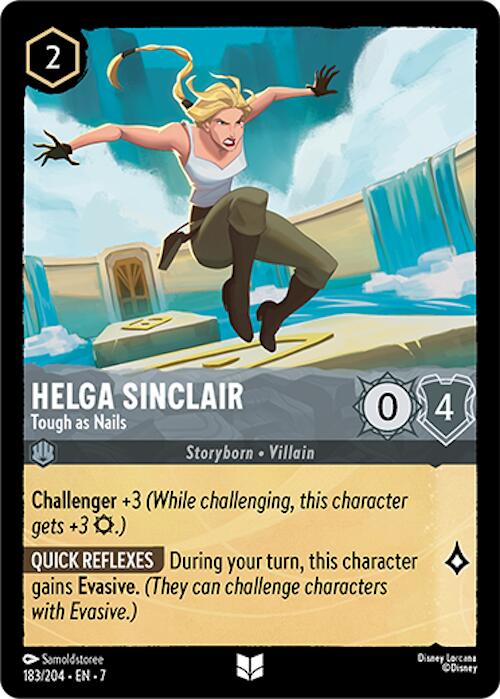 Helga Sinclair - Tough as Nails (183/204) [Archazia's Island] | Rock City Comics