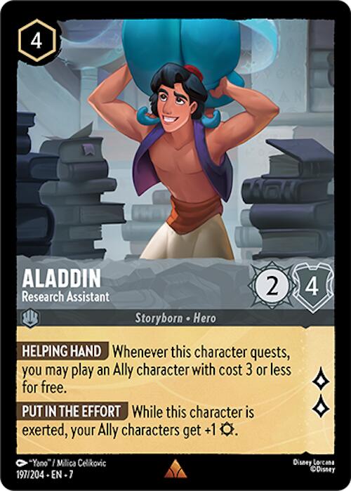 Aladdin - Research Assistant (197/204) [Archazia's Island] | Rock City Comics