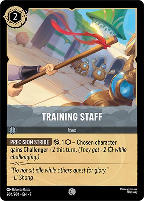 Training Staff (204/204) [Archazia's Island] | Rock City Comics