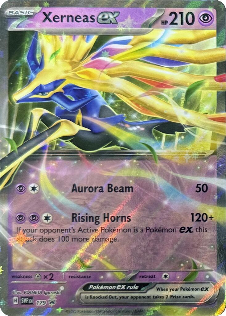 Xerneas ex (179) [Scarlet & Violet: Black Star Promos] | Rock City Comics