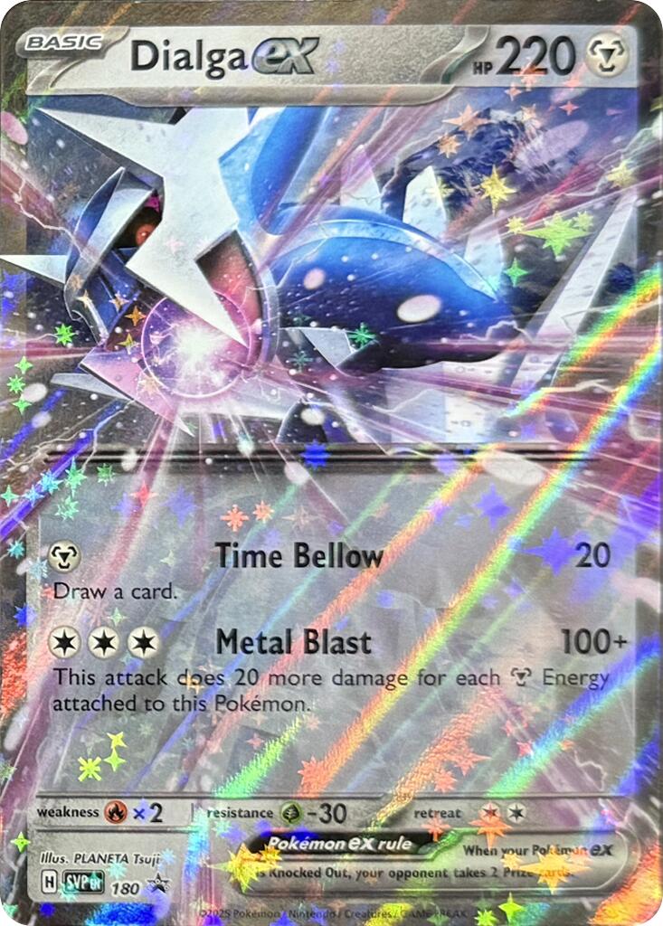 Dialga ex (180) [Scarlet & Violet: Black Star Promos] | Rock City Comics