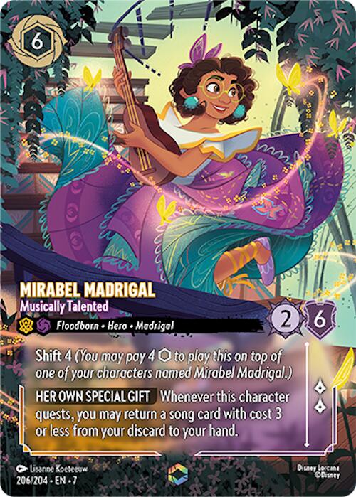 Mirabel Madrigal - Musically Talented (Enchanted) (206/204) [Archazia's Island] | Rock City Comics