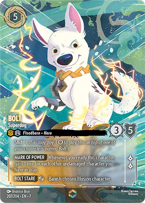 Bolt - Superdog (Enchanted) (207/204) [Archazia's Island] | Rock City Comics