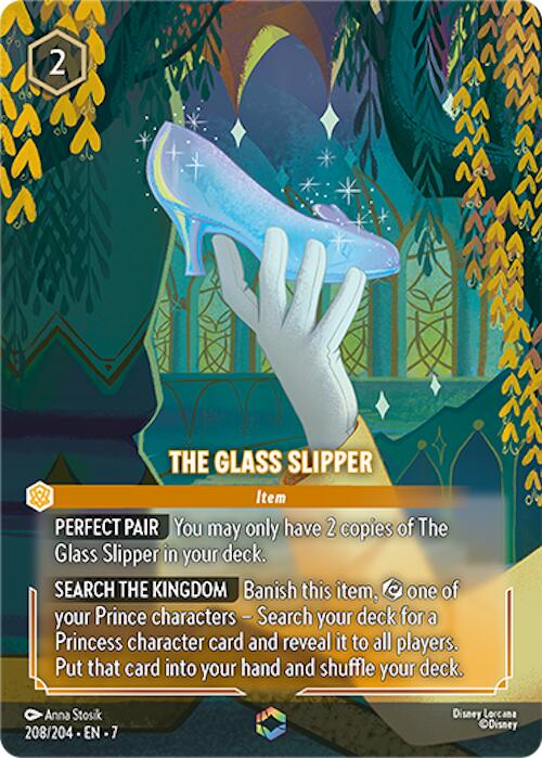 The Glass Slipper (Enchanted) (208/204) [Archazia's Island] | Rock City Comics
