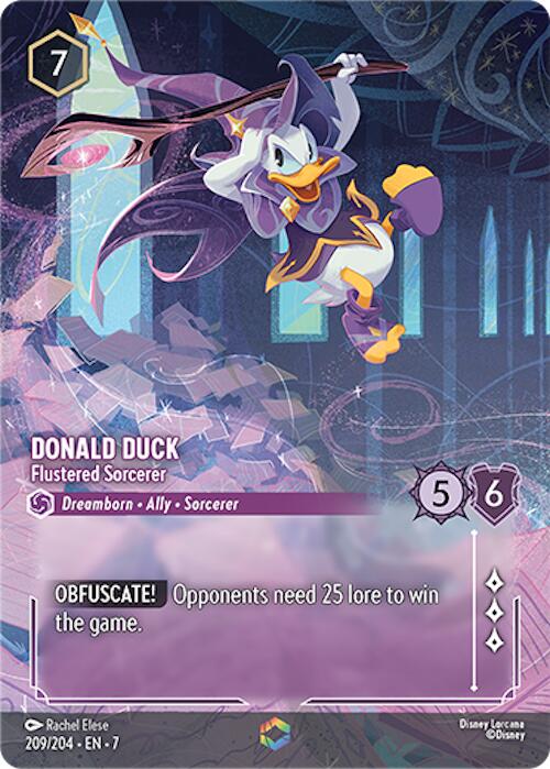 Donald Duck - Flustered Sorcerer (Enchanted) (209/204) [Archazia's Island] | Rock City Comics