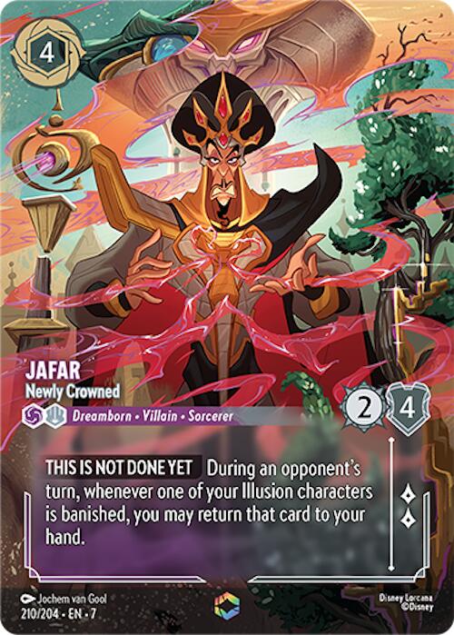 Jafar - Newly Crowned (Enchanted) (210/204) [Archazia's Island] | Rock City Comics
