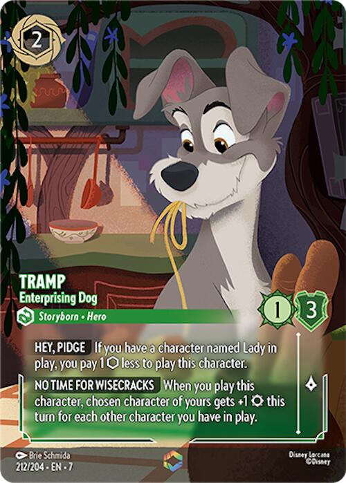 Tramp - Enterprising Dog (Enchanted) (212/204) [Archazia's Island] | Rock City Comics