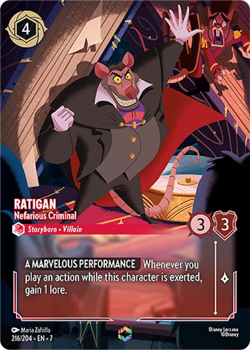 Ratigan - Nefarious Criminal (Enchanted) (216/204) [Archazia's Island] | Rock City Comics