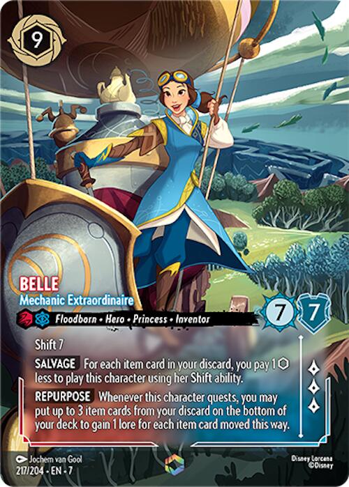 Belle - Mechanic Extraordinaire (Enchanted) (217/204) [Archazia's Island] | Rock City Comics