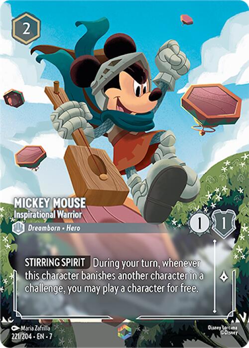 Mickey Mouse - Inspirational Warrior (Enchanted) (221/204) [Archazia's Island] | Rock City Comics