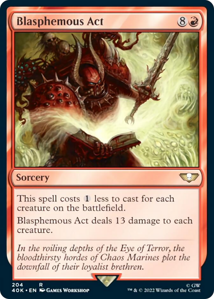 Blasphemous Act [Warhammer 40,000] | Rock City Comics