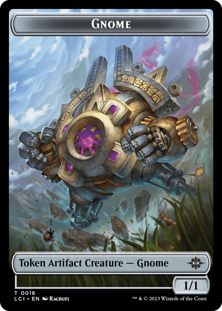 Gnome Token [The Lost Caverns of Ixalan Tokens] | Rock City Comics