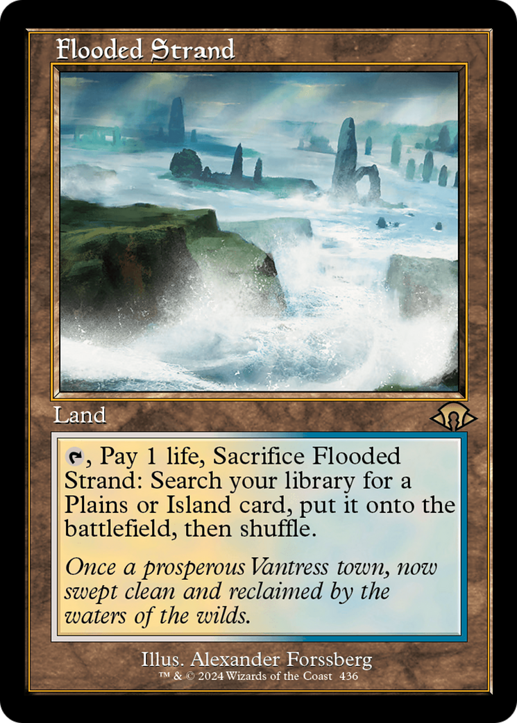 Flooded Strand (Retro) [Modern Horizons 3] | Rock City Comics