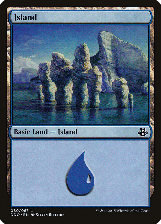 Island (60) [Duel Decks: Elspeth vs. Kiora] | Rock City Comics