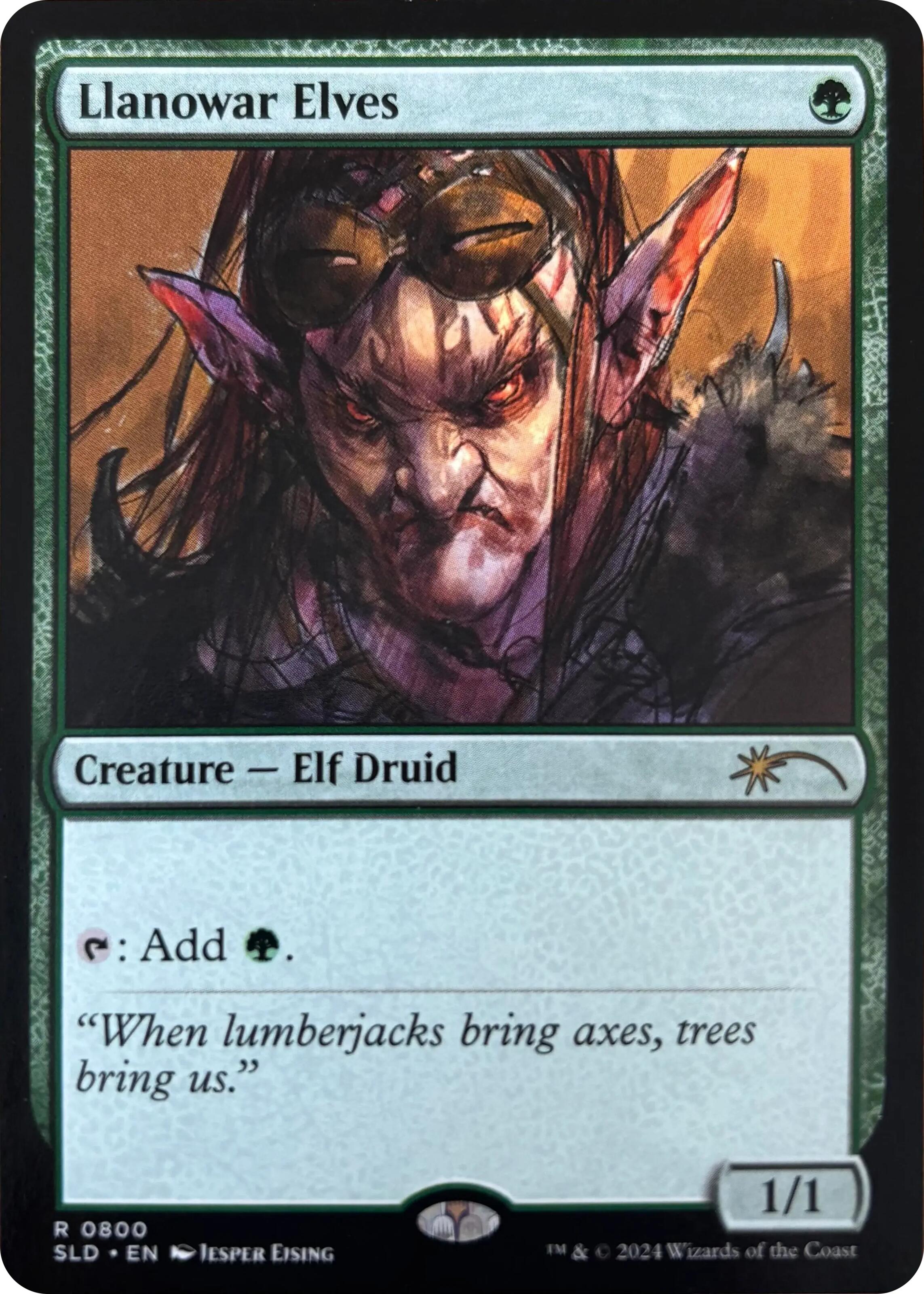 Llanowar Elves (0800) [Secret Lair Drop Series] | Rock City Comics