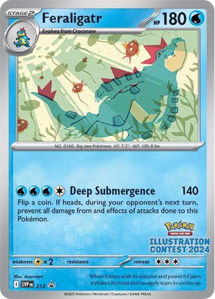 Feraligatr (213) [Scarlet & Violet: Black Star Promos] | Rock City Comics