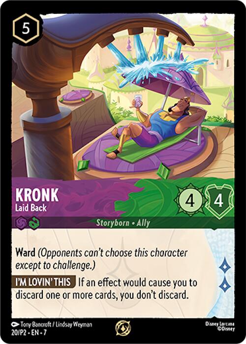 Kronk - Laid Back (20) [Promo Cards] | Rock City Comics
