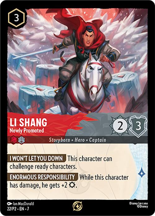 Li Shang - Newly Promoted (22) [Promo Cards] | Rock City Comics