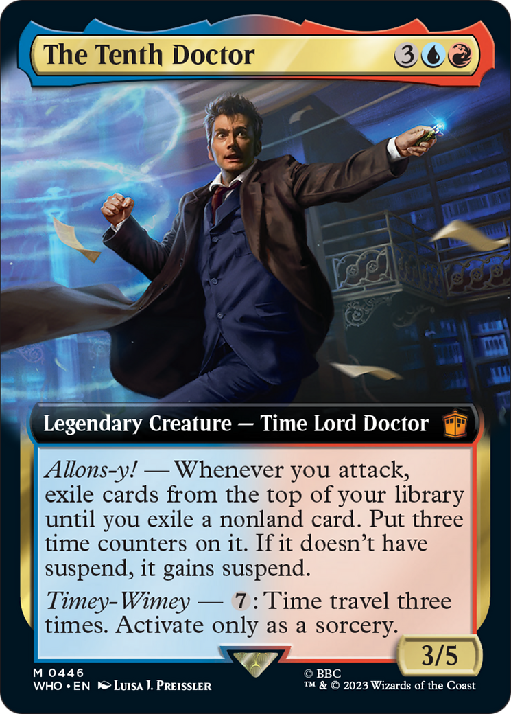 The Tenth Doctor (Extended Art) [Doctor Who] | Rock City Comics