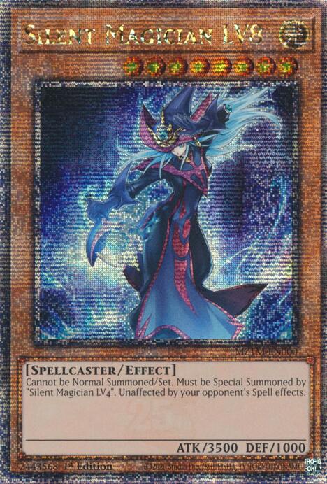 Silent Magician LV8 [MZTM-EN000] Quarter Century Secret Rare | Rock City Comics