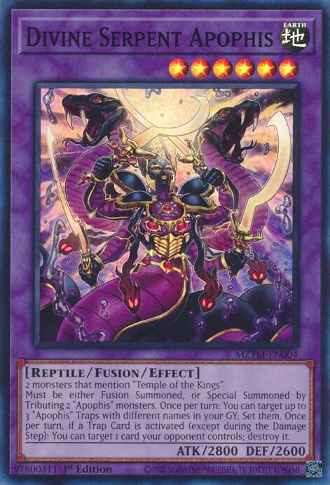 Divine Serpent Apophis [MZTM-EN004] Super Rare | Rock City Comics