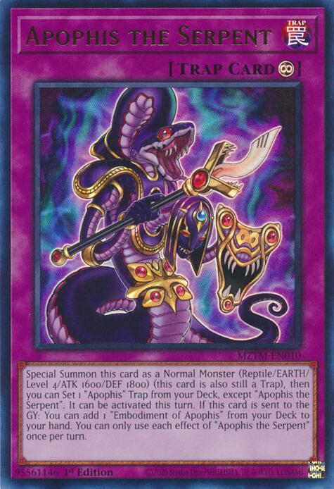 Apophis the Serpent [MZTM-EN010] Ultra Rare | Rock City Comics