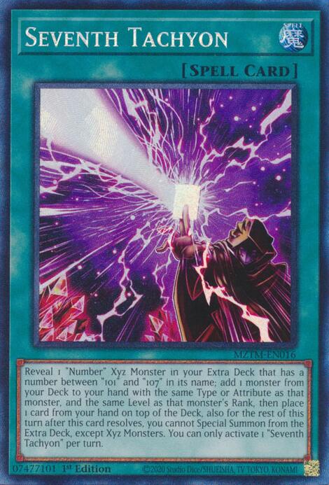 Seventh Tachyon (Collector's Rare) [MZTM-EN016] Collector's Rare | Rock City Comics