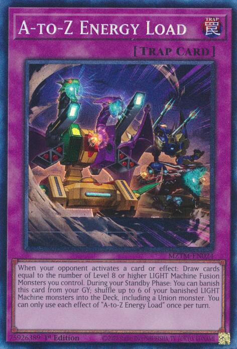 A-to-Z Energy Load (Collector's Rare) [MZTM-EN024] Collector's Rare | Rock City Comics