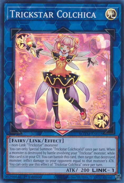 Trickstar Colchica [MZTM-EN028] Super Rare | Rock City Comics