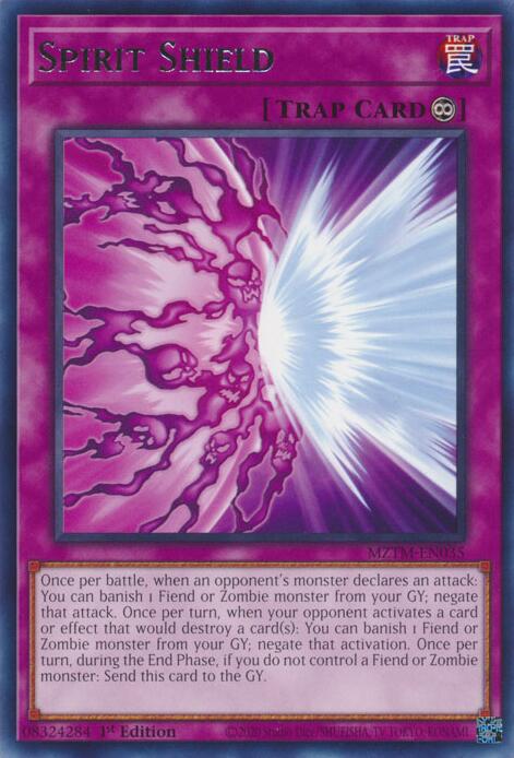 Spirit Shield [MZTM-EN035] Rare | Rock City Comics