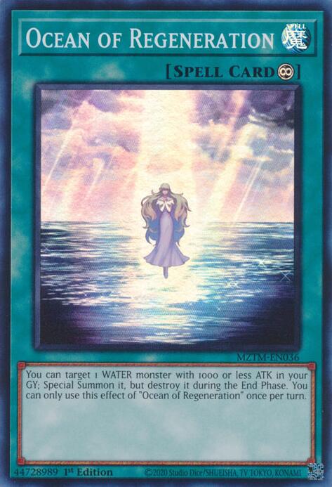 Ocean of Regeneration [MZTM-EN036] Super Rare | Rock City Comics