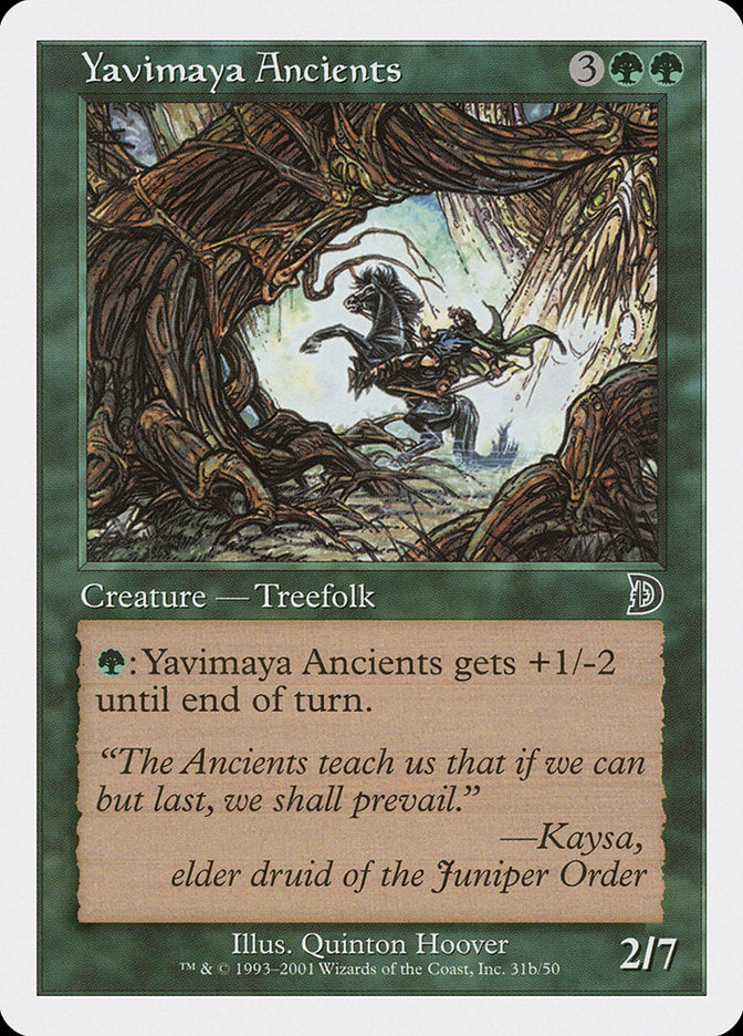 Yavimaya Ancients (Horse Art) [Deckmasters] | Rock City Comics