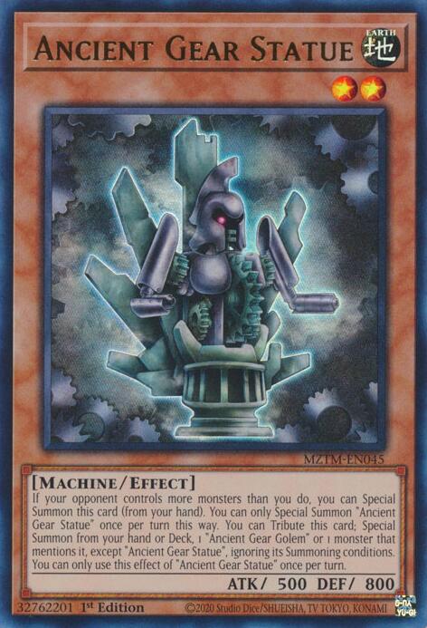 Ancient Gear Statue [MZTM-EN045] Ultra Rare | Rock City Comics